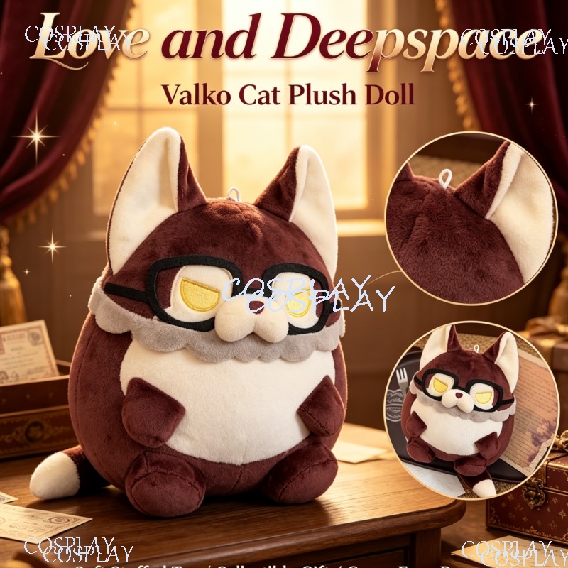 Cat Toys - Love and Deepspace Valko Kedi Peluş