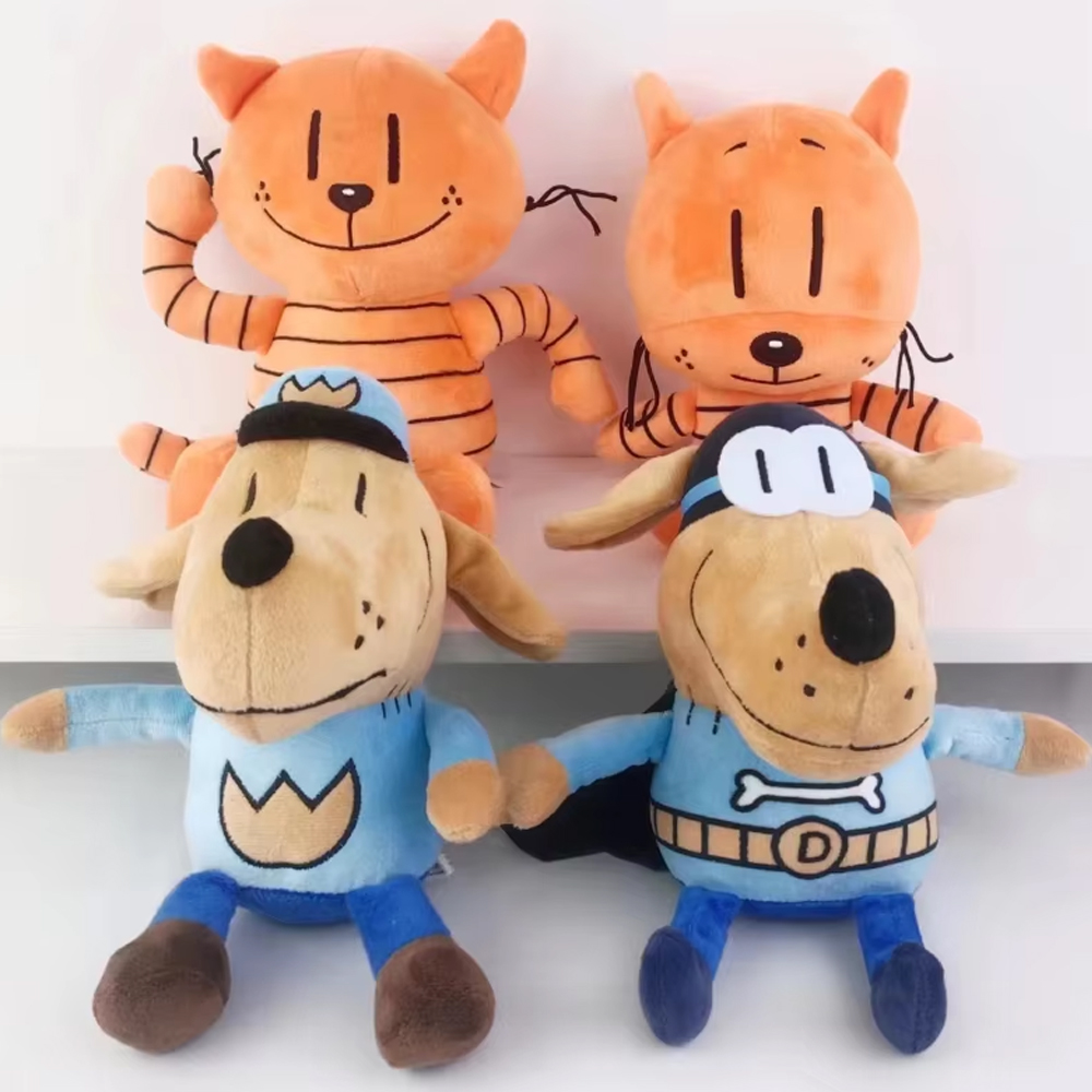 Cat Toys - 4style 25cm Köpek Adam Peluş Oyuncaklar