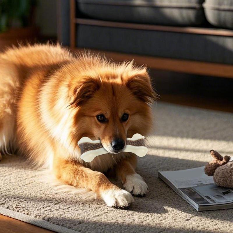 Teeth Cleaning Dog Chew Bone - Köpek Kemik Oyuncak İnteraktif Temizleme Dişleri