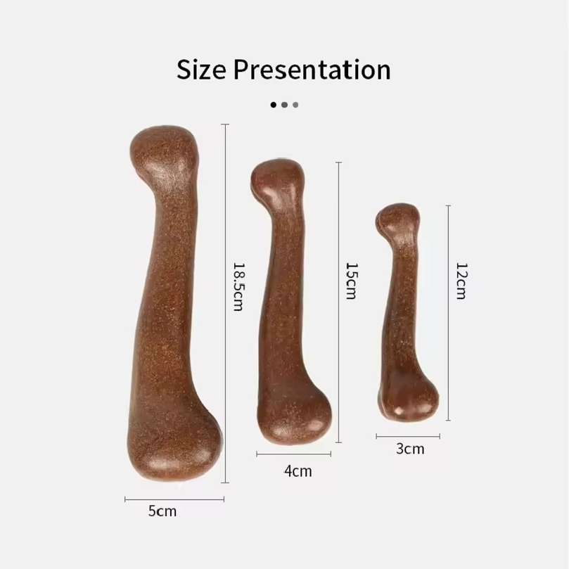 Indestructible Dog Chew Toy - Neredeyse Yırtılmaz Köpek Kemik Şeklinde Çiğneme