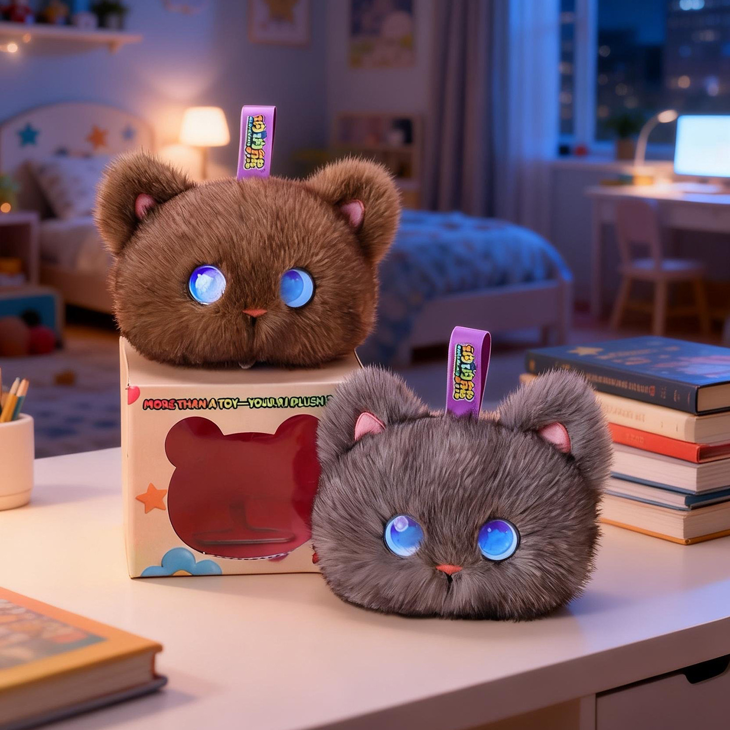 Cat Toys - Tobot Yapay Zeka Peluş Kedi Oyuncak