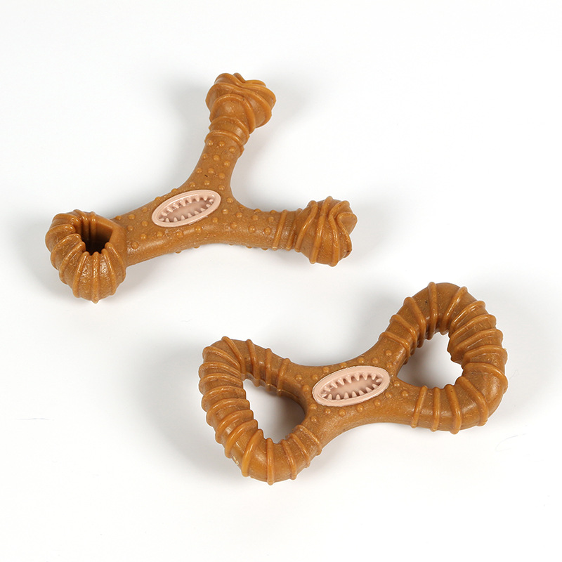 Indestructible Dog Chew Toy - Yeni 15 cm Büyük Cins Ahşap