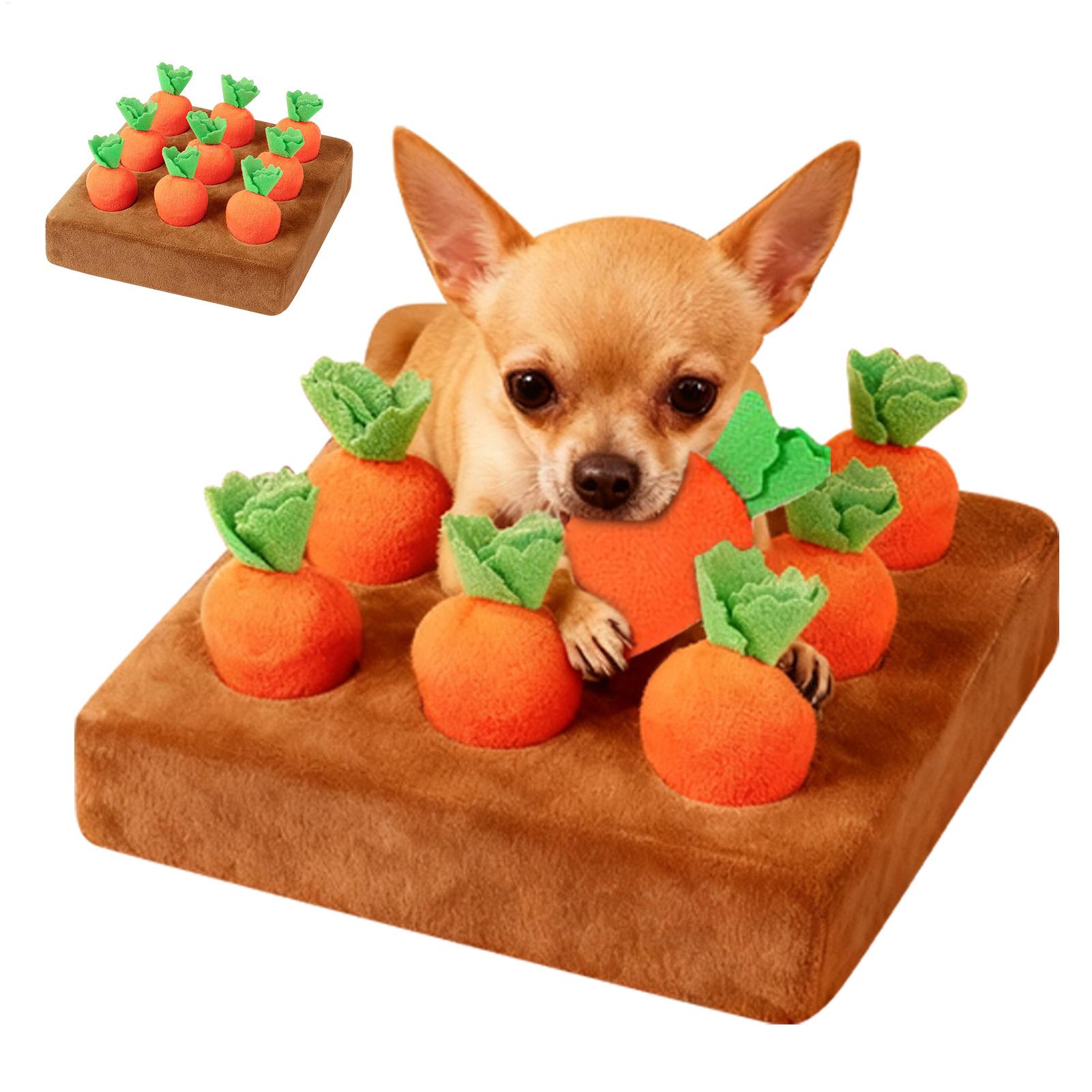 Snuffle Mat For Dogs - Evcil Hayvanlar İçin Etkileşimli Havuç Oyuncakları,