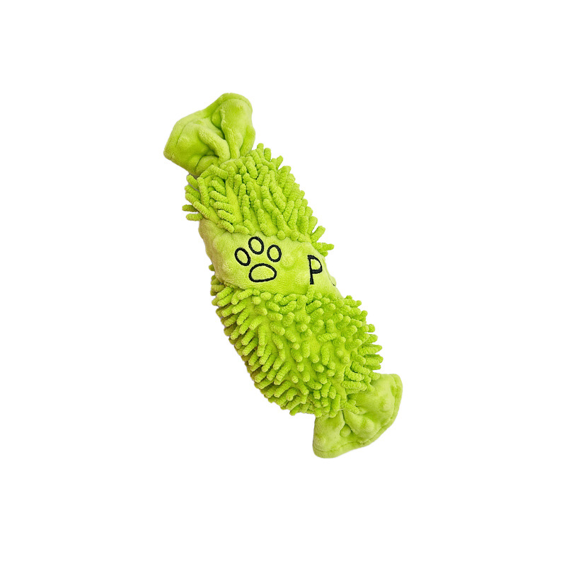 Indestructible Dog Chew Toy - Ses çıkaran peluş oyuncak, köpek çiğneme
