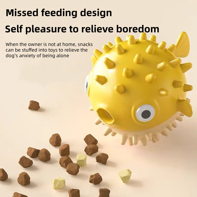 Etkileşimli, Zıplayan Balık Şe - Rubber Treat Dispensing Dog Toy incelemesi ve fiyatı