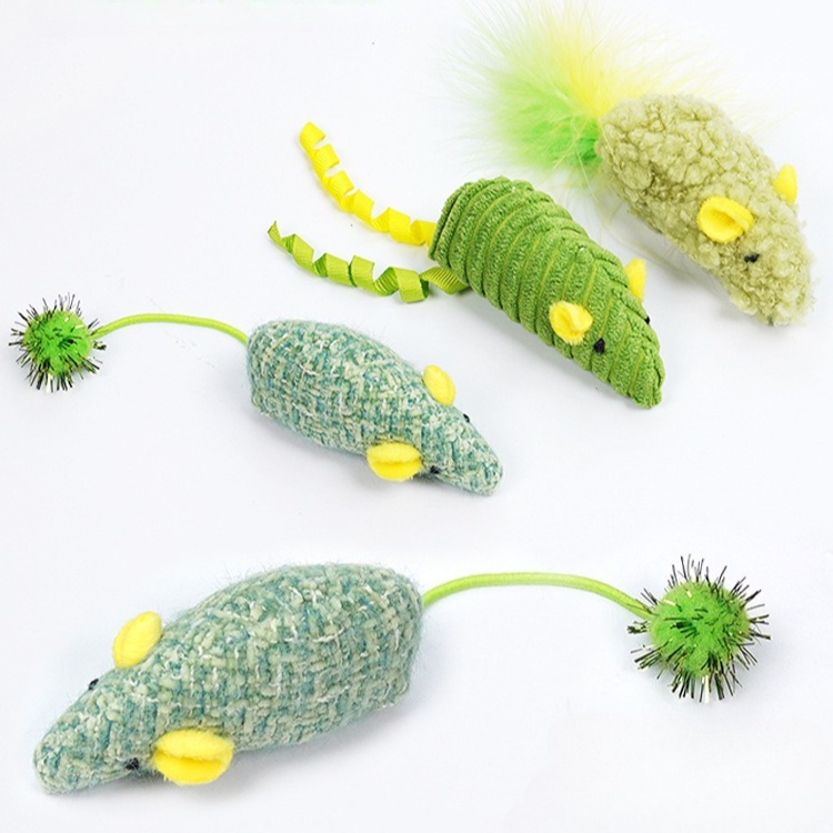 Kedi Oyuncakları 3 adet Peluş  - Catnip Interactive Plush Mouse incelemesi ve fiyatı