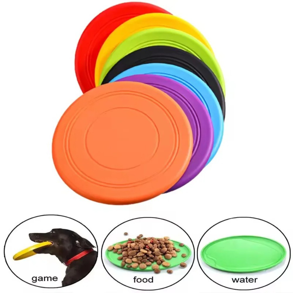 Köpekler için TPR Evcil Hayvan - Flying Disc Dog Training Toy incelemesi ve fiyatı