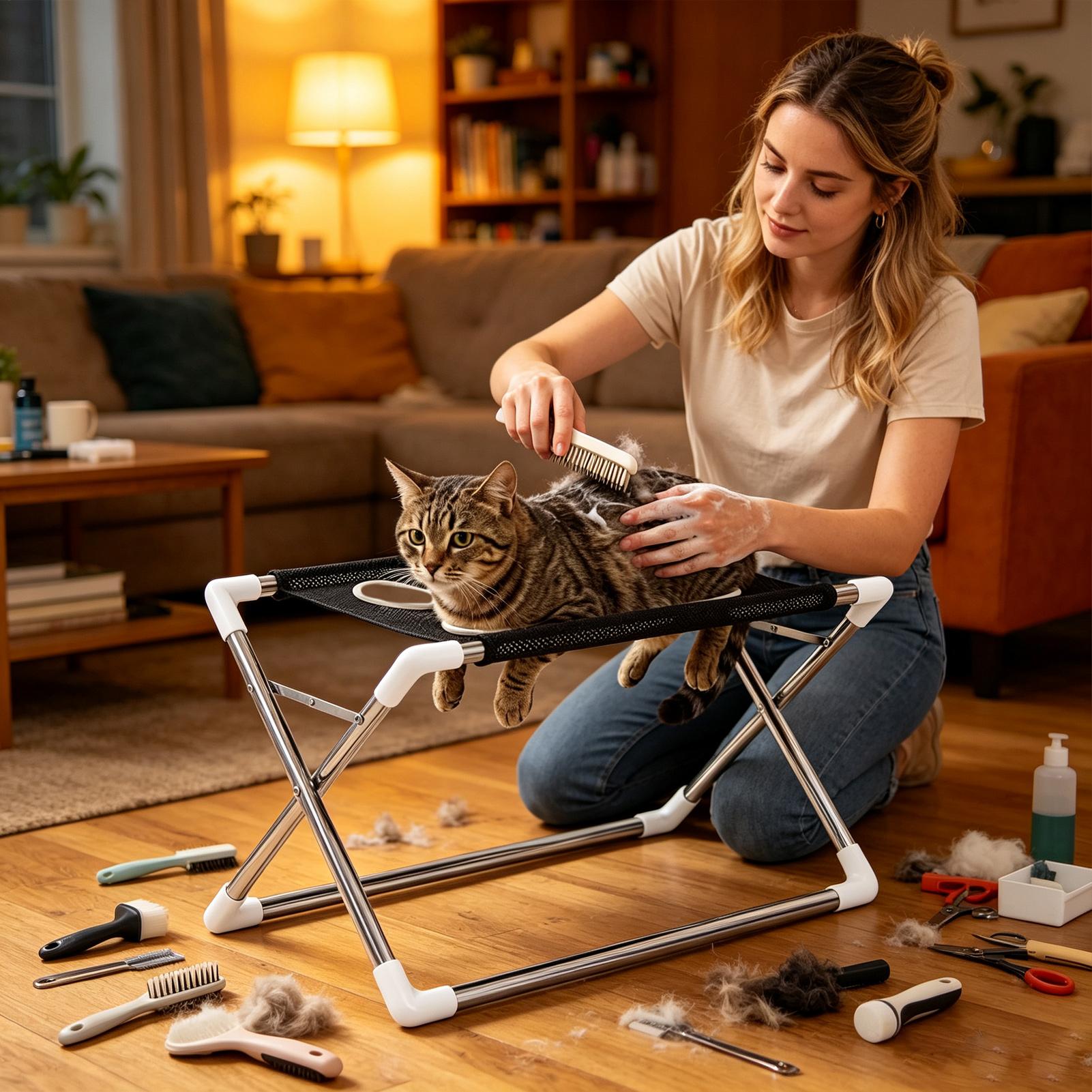 Kediler İçin Yıkama Destek Çer - Pet Grooming incelemesi ve fiyatı