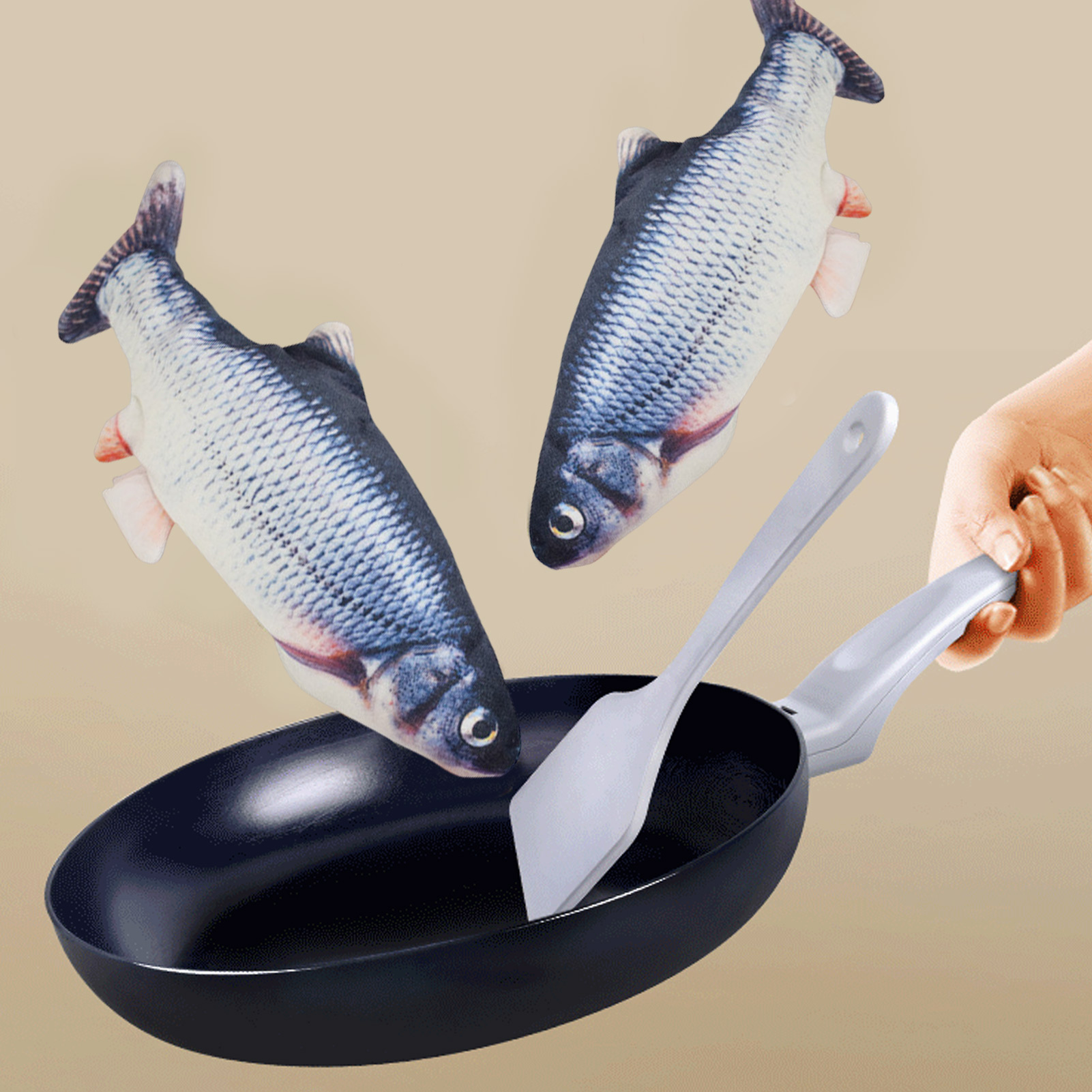 Kedi Oyuncakları Balık USB Şar - Electric Floppy Fish Dog Toy incelemesi ve fiyatı