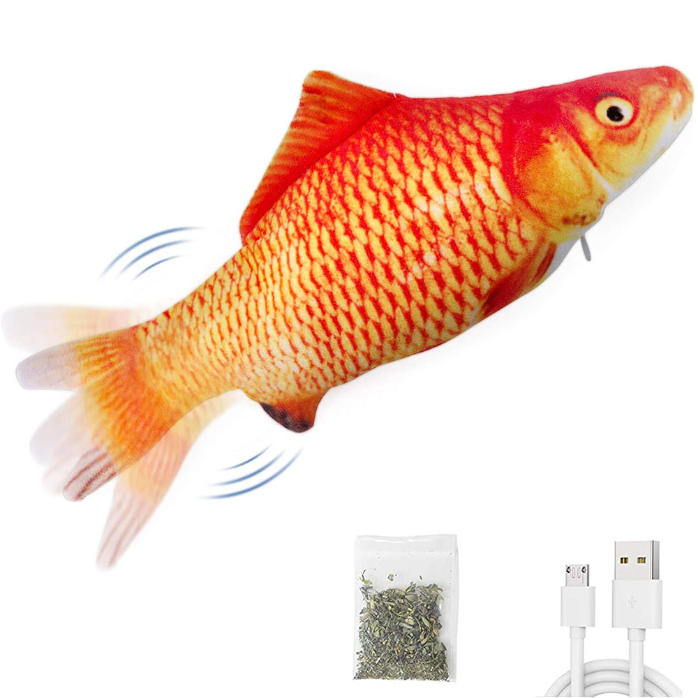 Kedi Oyuncakları Balık USB Şar - Electric Floppy Fish Dog Toy incelemesi ve fiyatı