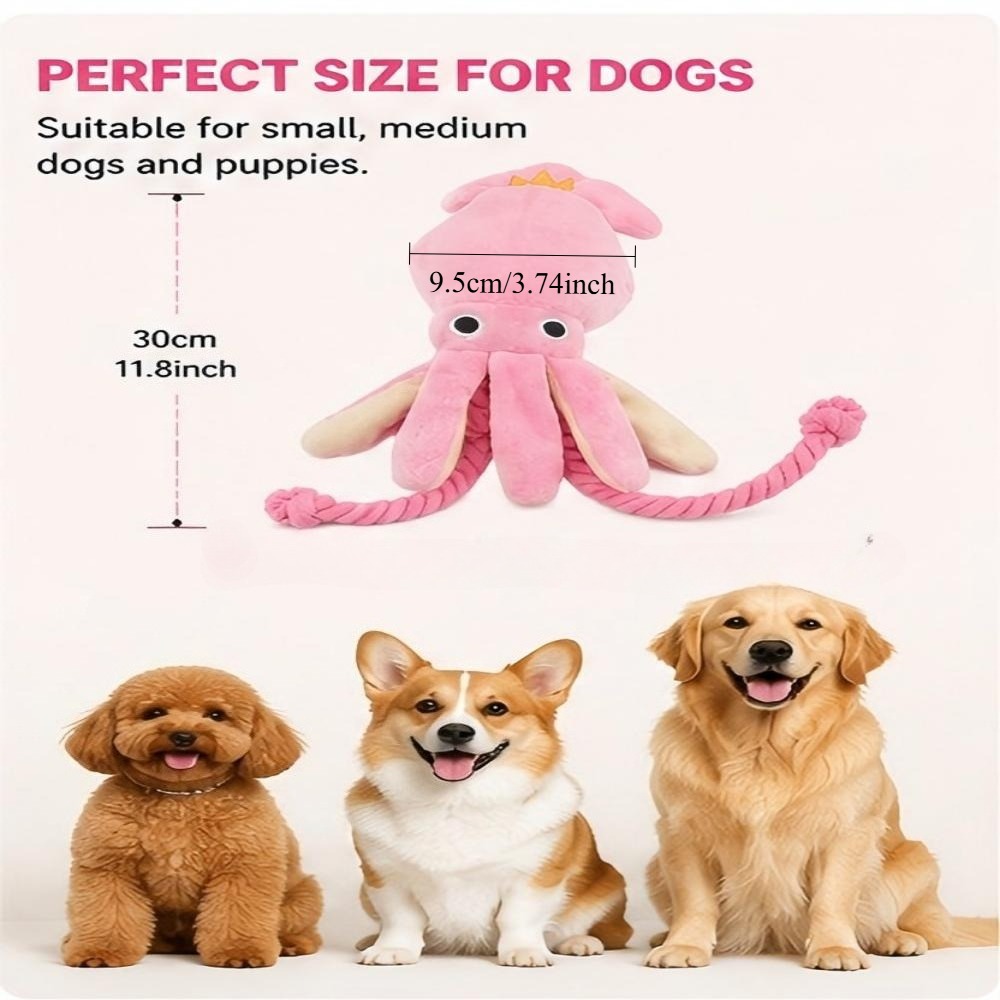 Dev Peluş Ahtapot Köpek Çiğnem - Dog Rope Toy Aggressive Chewers incelemesi ve fiyatı