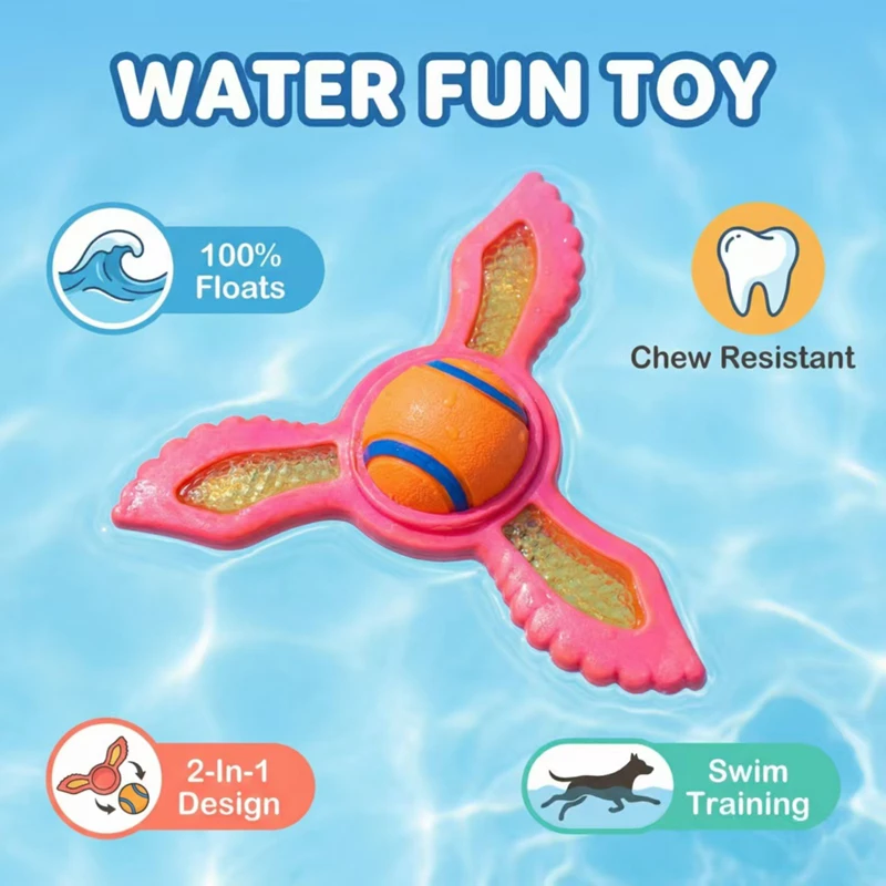 Köpekler için İnteraktif Yüzen - Flying Disc Dog Training Toy incelemesi ve fiyatı