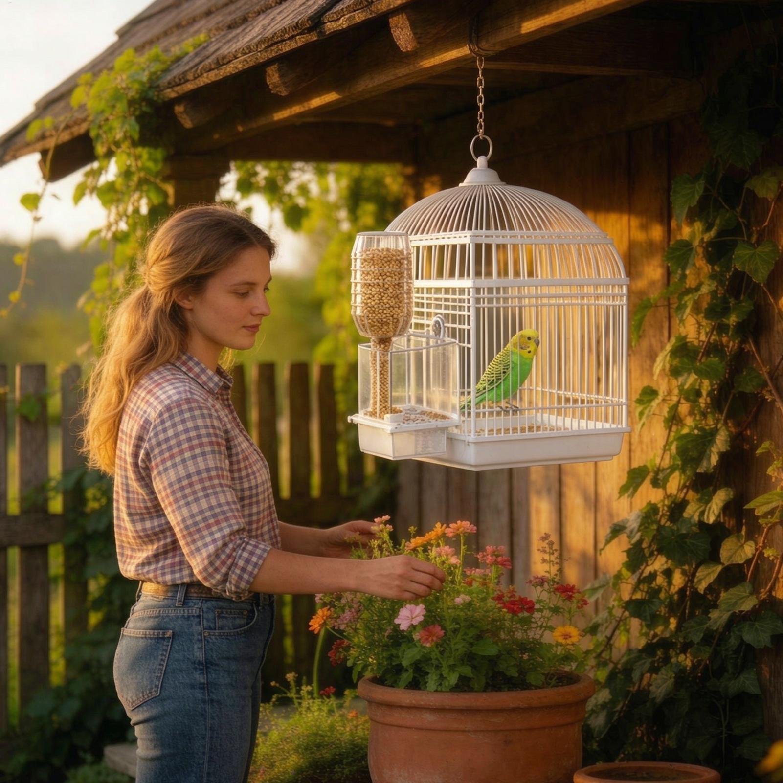 Kafes Kuşları İçin Otomatik Ye - Pet Feeders incelemesi ve fiyatı