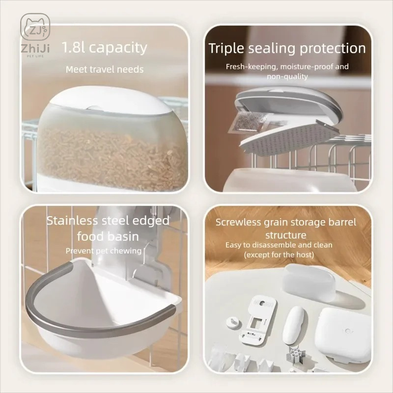 Kafes Montajlı Akıllı Zamanlam - Pet Feeders incelemesi ve fiyatı