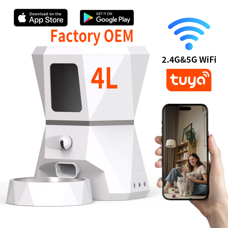 En Yüksek Kalite 4L Tuya APP K - Pet Feeders incelemesi ve fiyatı
