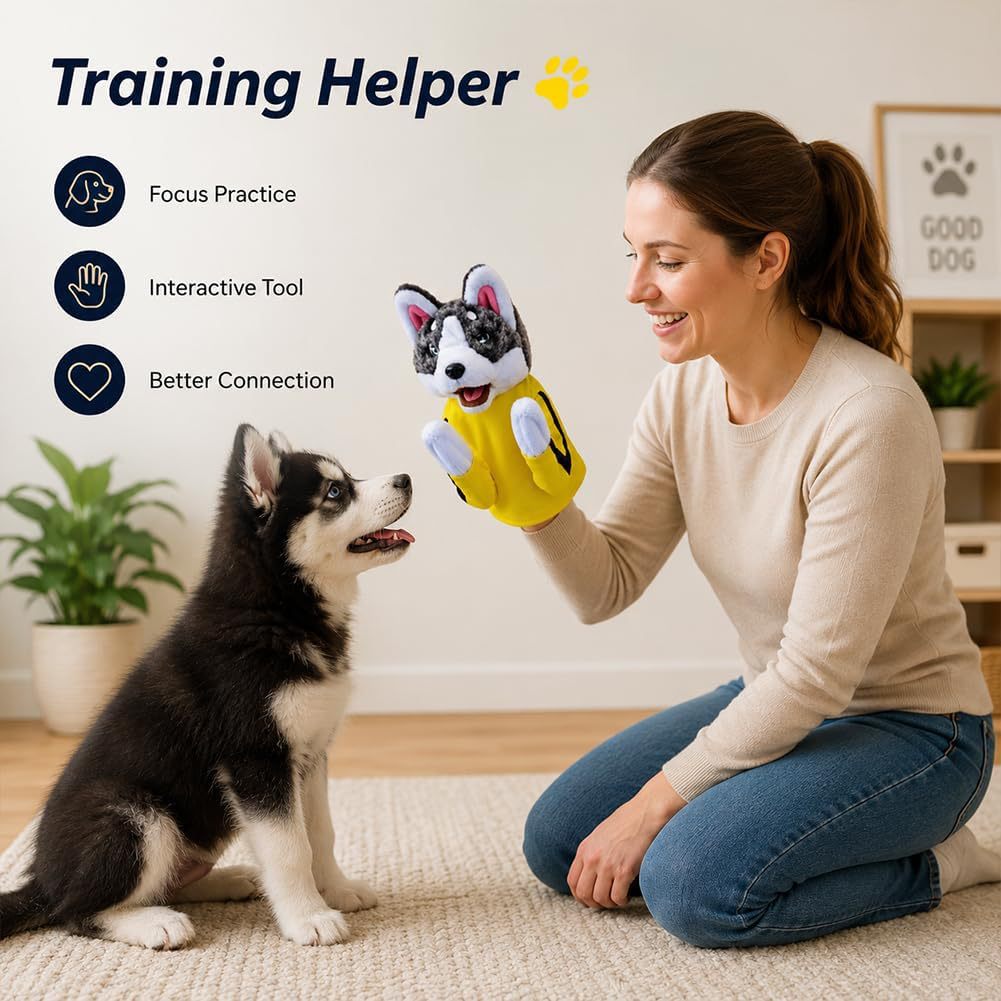 Husky Boks İnteraktif Peluş Oy - Interactive Squeaky Plush Dog Toy incelemesi ve fiyatı