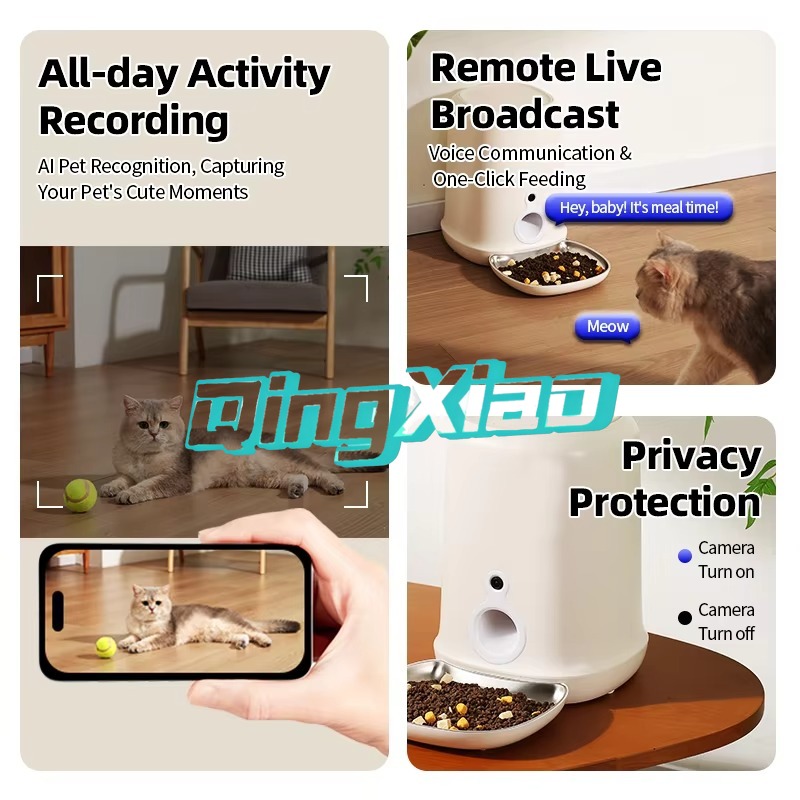 Tam Otomatik Akıllı 4L Paslanm - Pet Feeders incelemesi ve fiyatı
